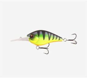 Fishing Lure 18FT Depth - Fire Tiger - 2 3/8" 1/2 oz Baits Spinner Soft Plastics Treble Hooks Tail Action Freshwaters Hook Technique Gear Tackle Depth Bladed Jigs Saltwater