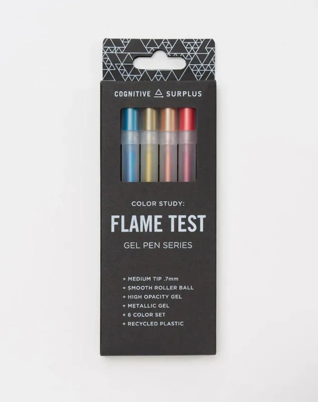 Flame Test - Gel Pens