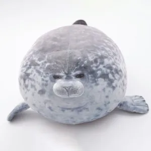 Fluffy Seal Pillow