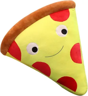 Food Pillow Pizza Plush Stuffed Pillow, Cartoon Soft Toy Pillow 19.6 inches