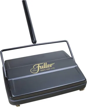 Fuller Brush 17027 Carpet & Floor Sweeper- Mini Stick Cleaner For Hardwood Surfaces, Wood Floors, Laminate, Tile- Small & Portable For The Home Or Office - Cleans Dust Pet Hair- Electrostatic & Silent