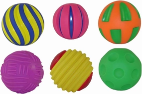 Get Ready Kids Tactile Balls, Set of 6