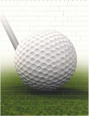 Golf Ball Building Block Puzzle Personalized Building Bricks Block Puzzle Building Family Keepsake DIY Brick Block Puzzles Valentine's Day Gifts for Home Decor Brick Puzzle