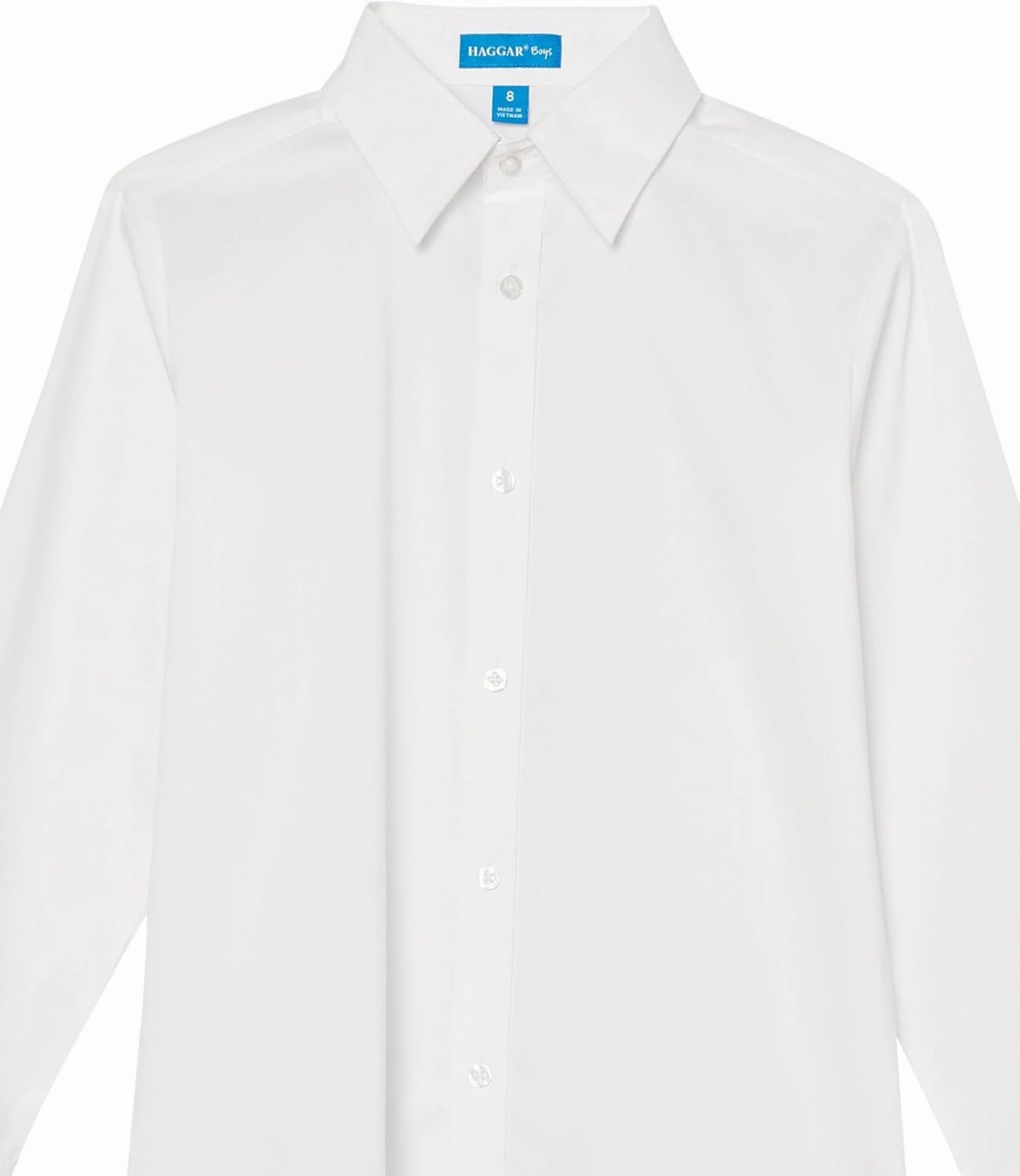 Haggar Boys' 4-Piece Suit, Dress Shirt & Tie Set