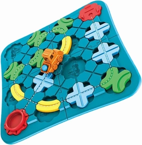 HANABASS Car Tracks for Kids Educational Puzzle Track Set Promote Infrastructure Knowledge Safety Materials
