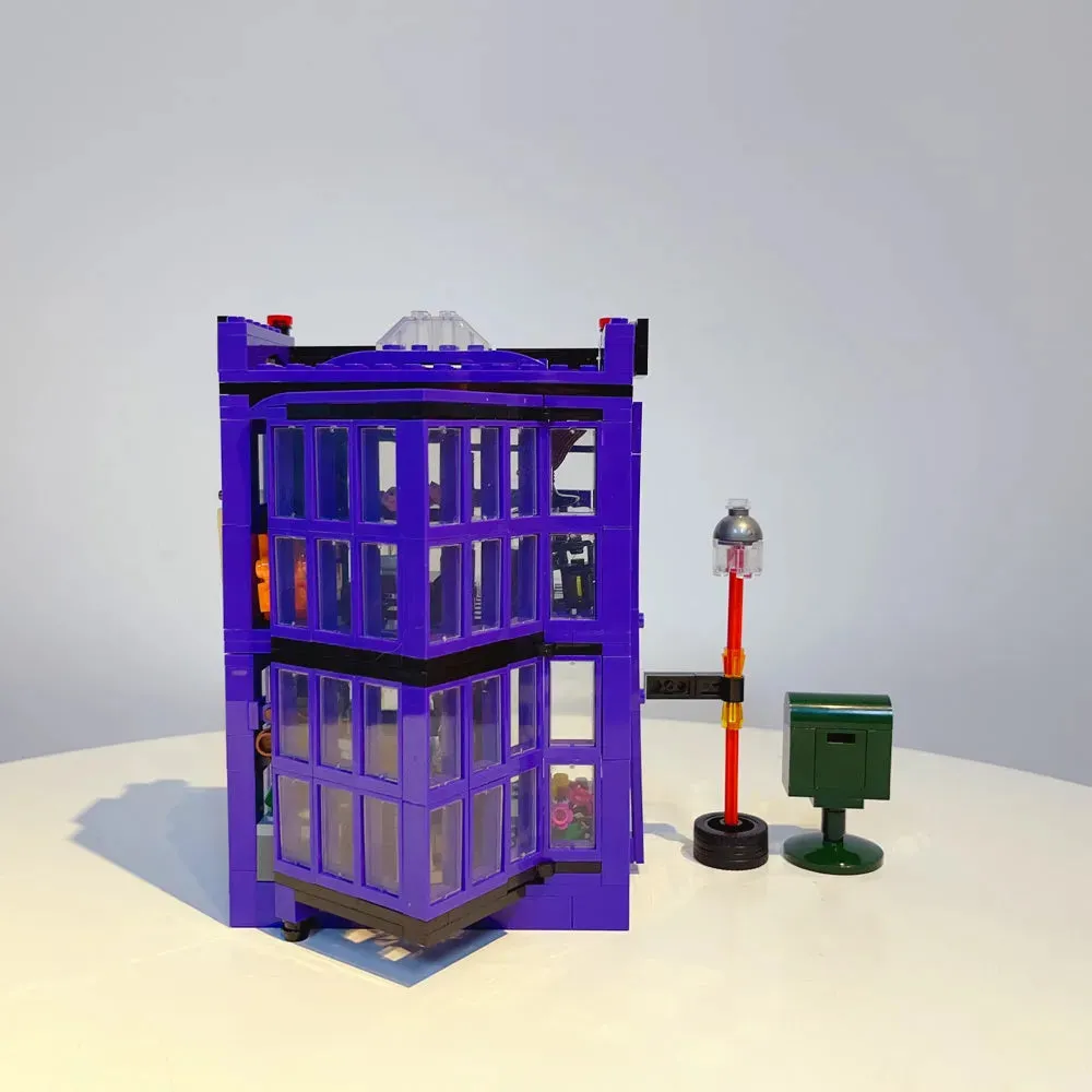 Harry Potter MOC Magic Diagon Pub Bricks Toys