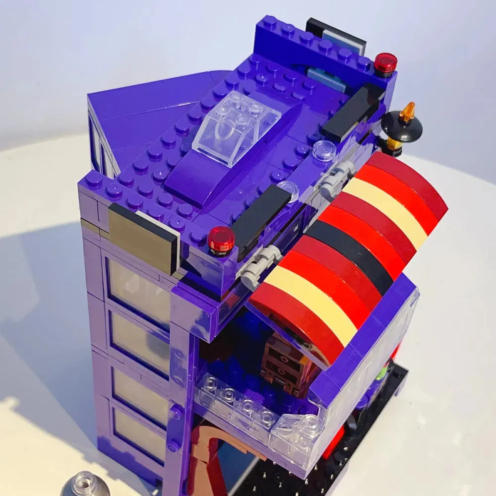 Harry Potter MOC Magic Diagon Pub Bricks Toys