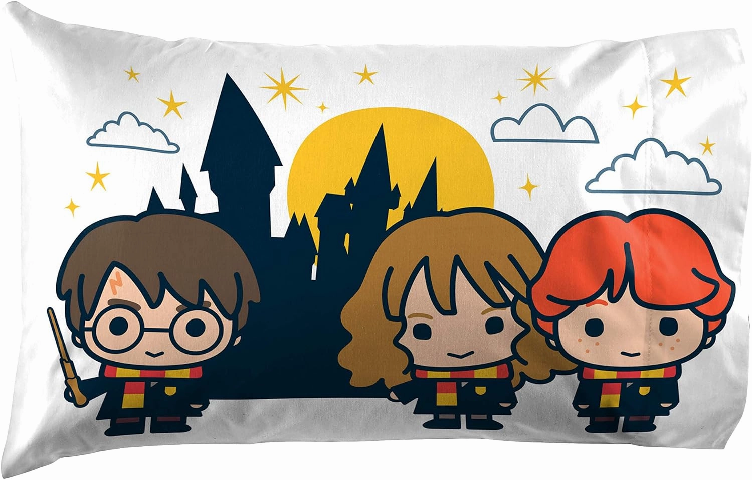 Harry Potter Hogwarts is My Home 4 Piece Full Sheet Set (Offical Harry Potter Product)