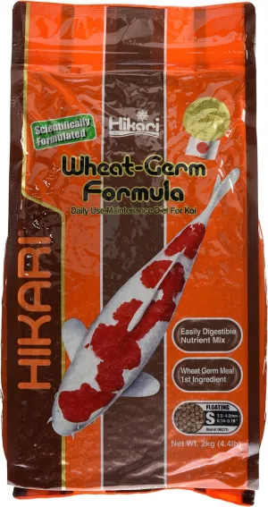 Hikari 4.4-Pound Wheat Germ Floating Pellets for Pets, Mini