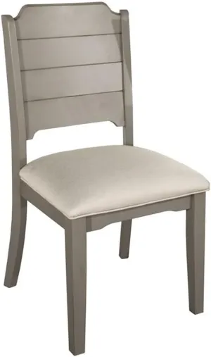 Hillsdale Furniture Hillsdale Clarion, Set of 2, Distressed Gray Dining Chair Set