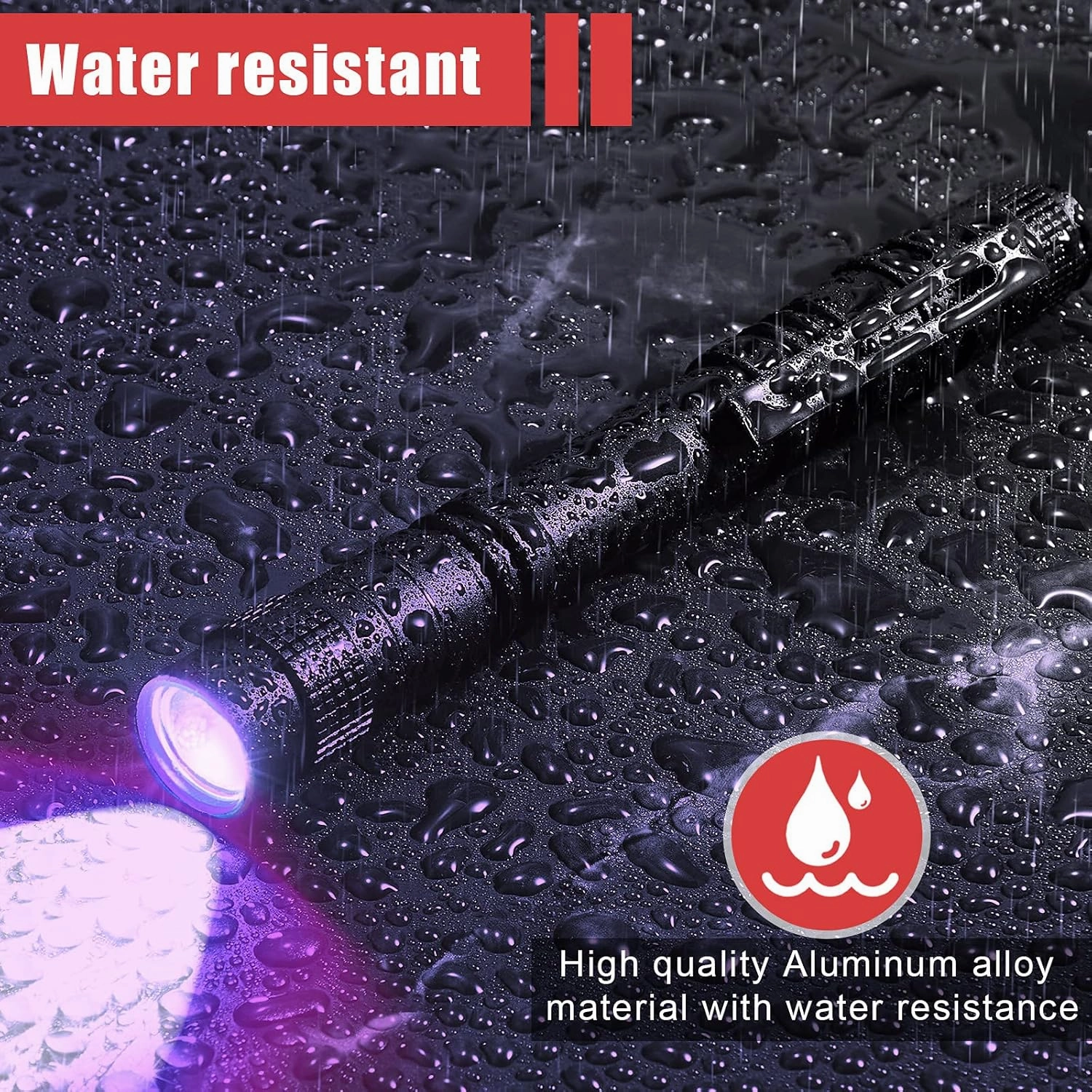 Honoson 10 Pieces UV Black Light Flashlight Small Blacklight Flashlights Pen Lights for Leak, Pet Urine, Hotel Inspection, Dry Stain and Dye Detector, 5.2 Inches Long