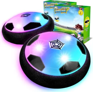 HopeRock Hover Soccer Ball Toys for 3-12 Year Old Boys Girls, Indoor and Outdoor Creative Toys for Toddlers with Foam Bumper, Birthday Gifts for 3 4 5 6 7 8  Year Old Children's