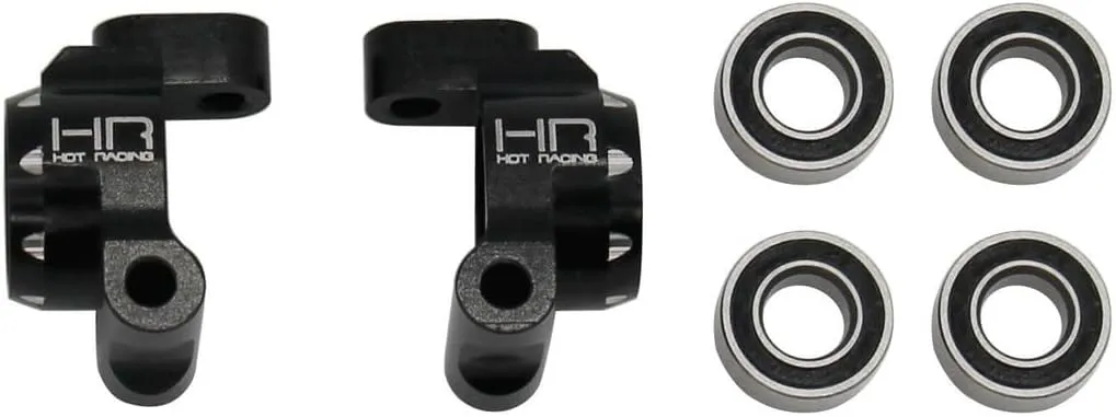 Hot Racing MTT2201 Hub Set Rear Aluminum: Mini-T-B 2.0