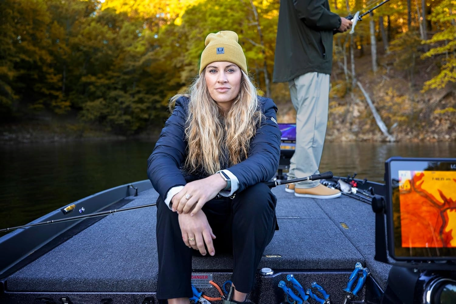 HUK Men's, Soft & Warm Cuffed Fishing Beanie Hat