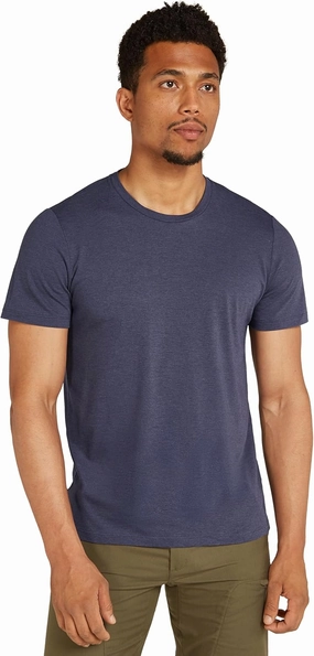 Icebreaker Merino Men's Central Classic Short Sleeve Wool T Basic Casual Shirt