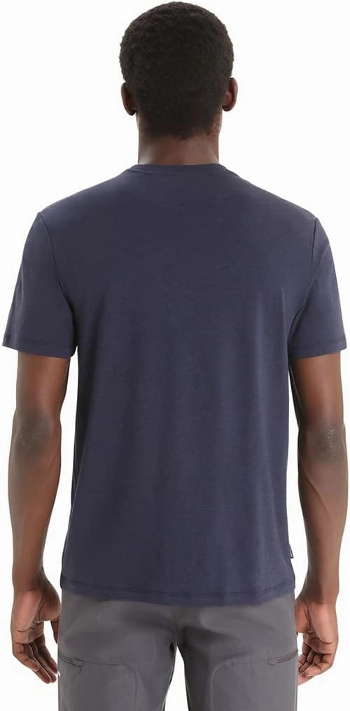 Icebreaker Merino Men's Central Classic Short Sleeve Wool T Basic Casual Shirt