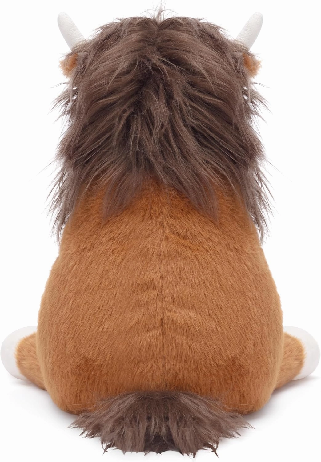 IKASA Highland Cow Stuffed Animals Plush Toys,Cuddly 15.5" Cute Plushie Soft Small Plushy Fluffy Toy, Gifts for Family Kids Girls Boys Children