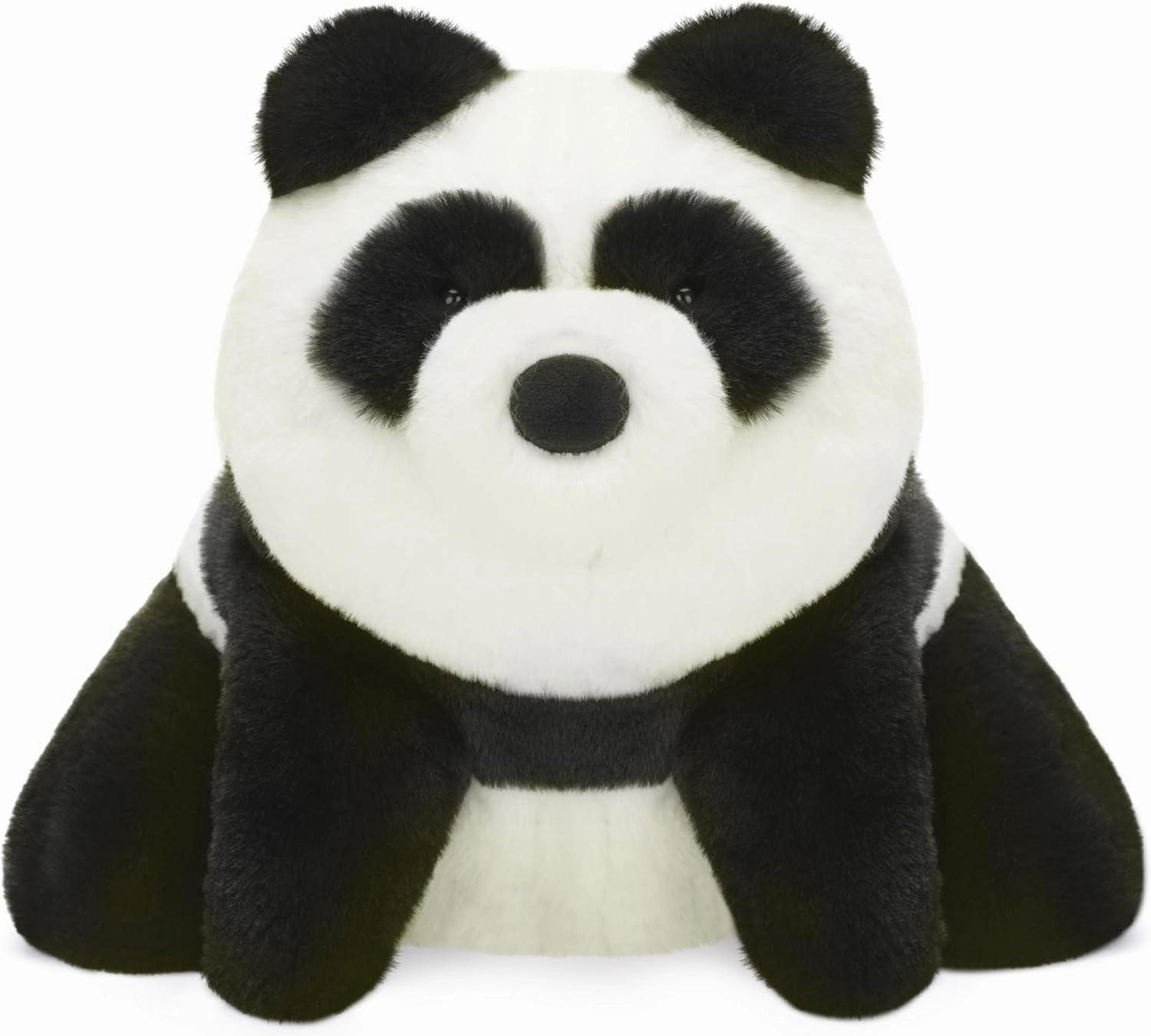 IKASA Panda Stuffed Animals Plush Toys,Cuddly 9.5" Cute Plushie Soft Small Plushy Fluffy Toy, Gifts for Family Kids Girls Boys Children
