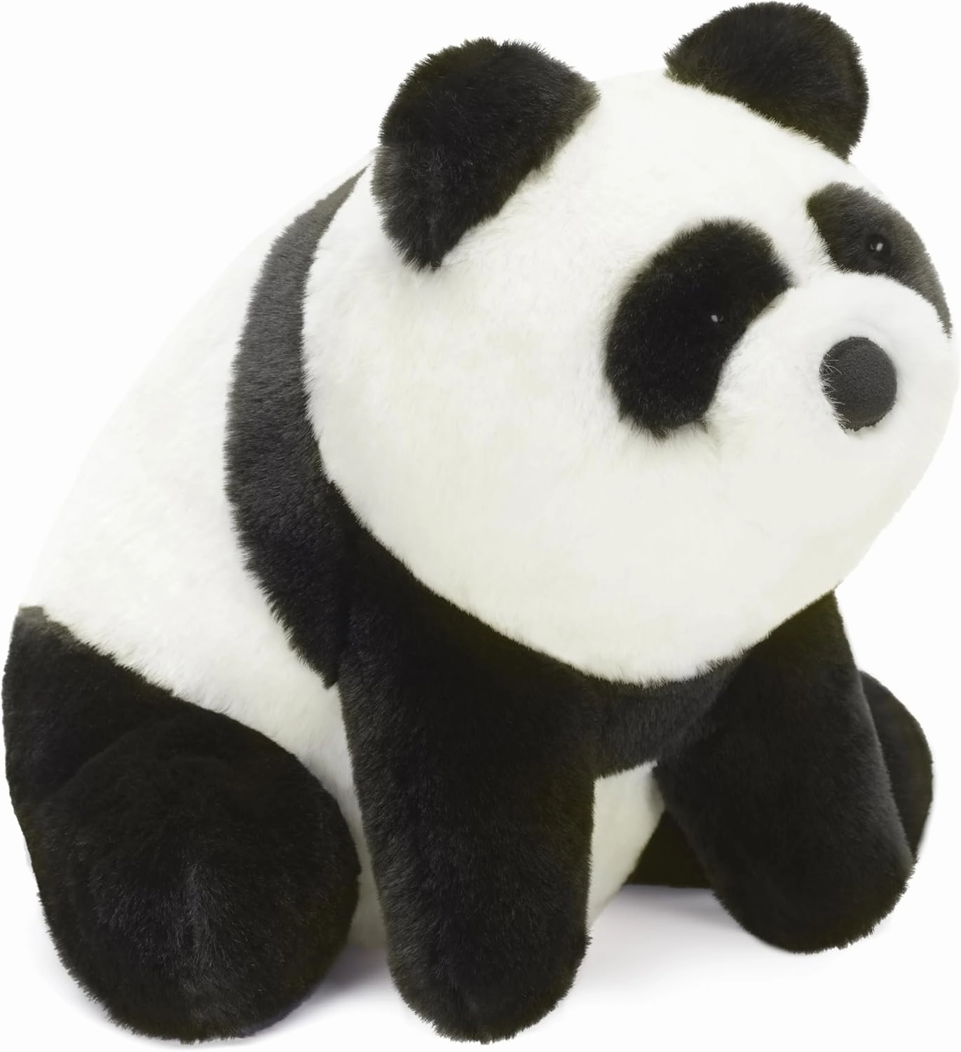 IKASA Panda Stuffed Animals Plush Toys,Cuddly 9.5" Cute Plushie Soft Small Plushy Fluffy Toy, Gifts for Family Kids Girls Boys Children