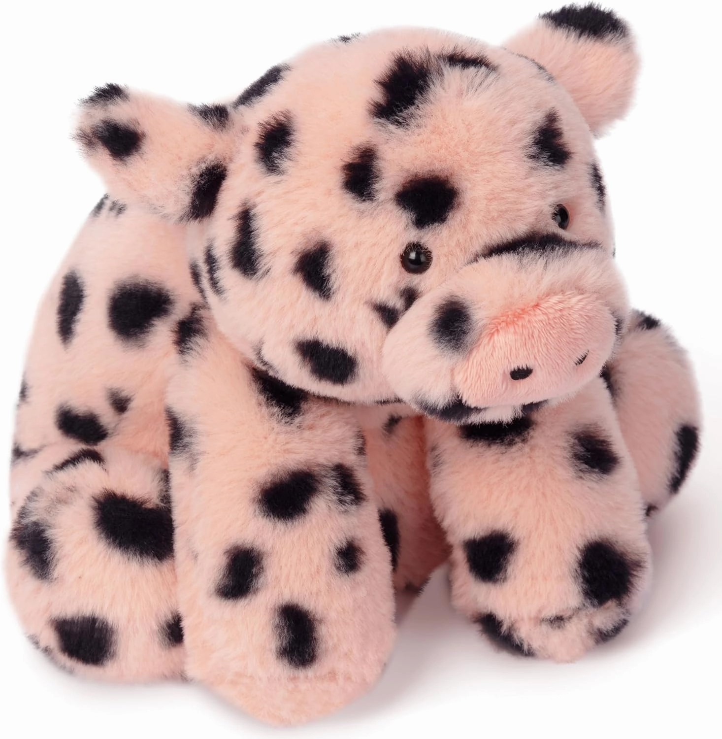 IKASA Spotted Pig Stuffed Animals Plush Toys,10" Cute Plushie Soft Cuddly Plushy Fluffy Toy, Gifts for Family Kids Girls Boys