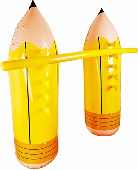 Inflatable Limbo Game Novelty Pencil Limbo Party Game for Kids Adults Indoor Outdoor Birthday Beach Swimming Pool Party Water Game