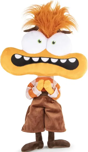 Jay Franco Disney Plush Pillow Buddy - Soft Plushie Stuffed Pillow, 13 Inches, Orange - Anxiety