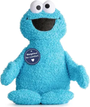 Jay Franco Weighted Sesame Street Plush Pillow Buddy - 2.5 lbs Soft Plushie Stuffed Pillow, 19 Inches, Red - Elmo