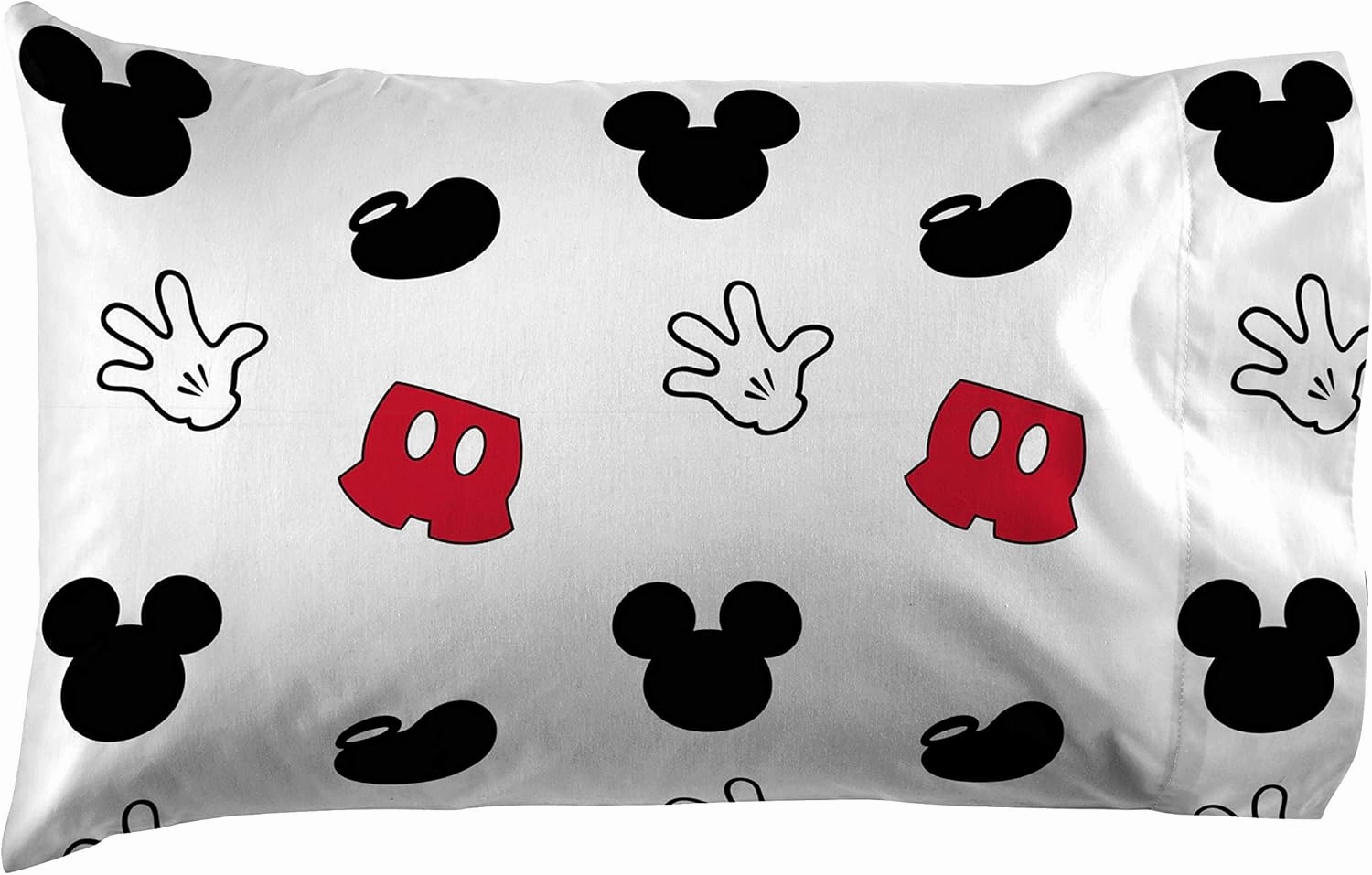 Jay Franco Disney Mickey Mouse Cute Faces Twin Sheet Set - Super Soft and Cozy Kid’s Bedding - Fade Resistant Polyester Microfiber Sheets (Official Disney Product)