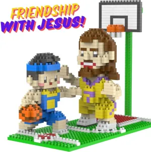 Jesus Series-You are My Friends Mini Figurine, Bible Story, Collectable Building Set for Aged 14 , Great Gift for Teenagers and Adults (909Pieces/16x8x1.3.8cm)