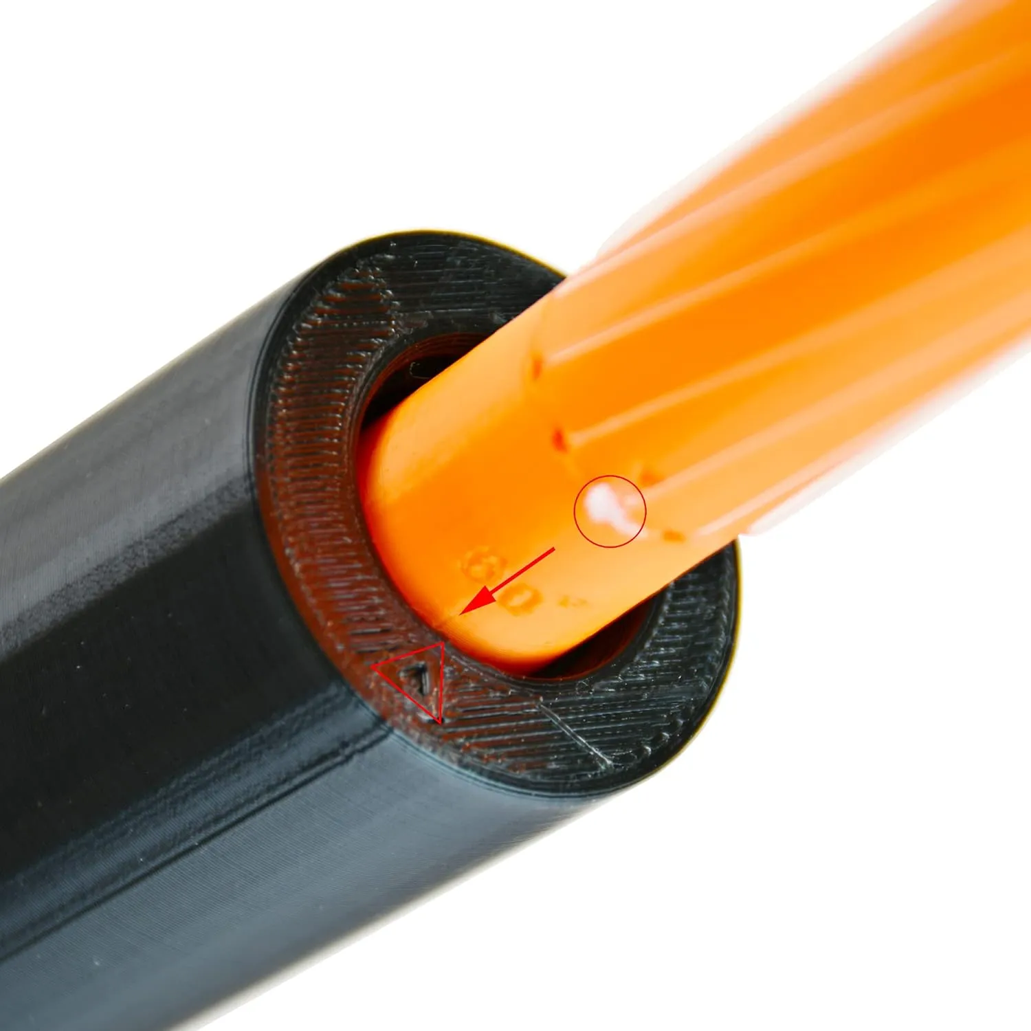 JGCWorker Extension 12-Line 60° Fish Tube for Worker Swift Modify Toy, Upgraded Performace