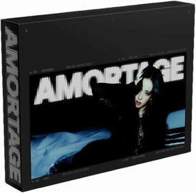JI-SOO earthquake Mini Album [AMORTAGE] Exclusive Edition (BLACK Ver)   P.O.B Key Tag