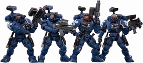 JoyToy Warhammer 40K ULTRAMARINES INCURSORS 1/18 Scale Action Action Figure Model Toy（4-Piece Set）