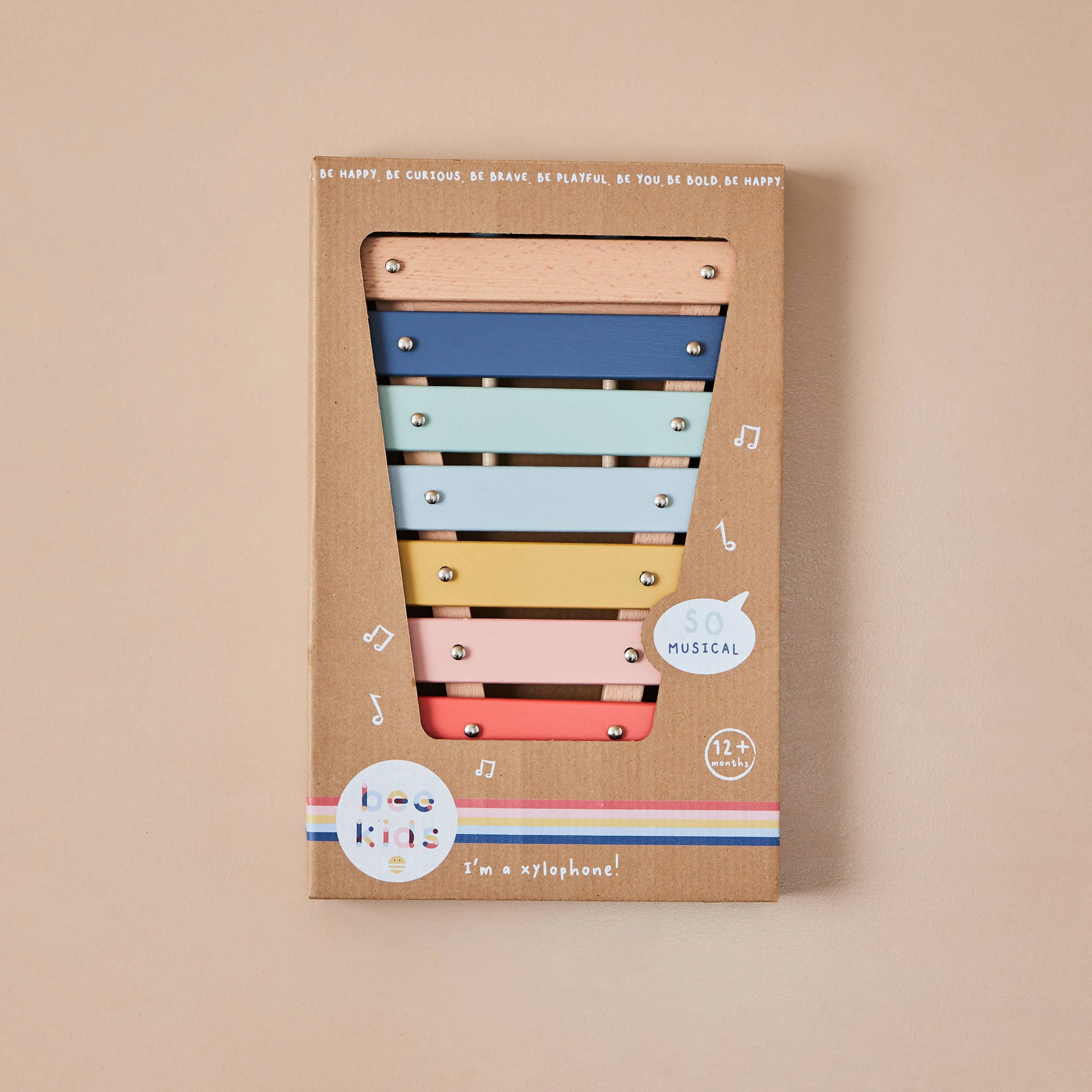 Just Bee Kids Wooden Xylophone Toy (FSC)