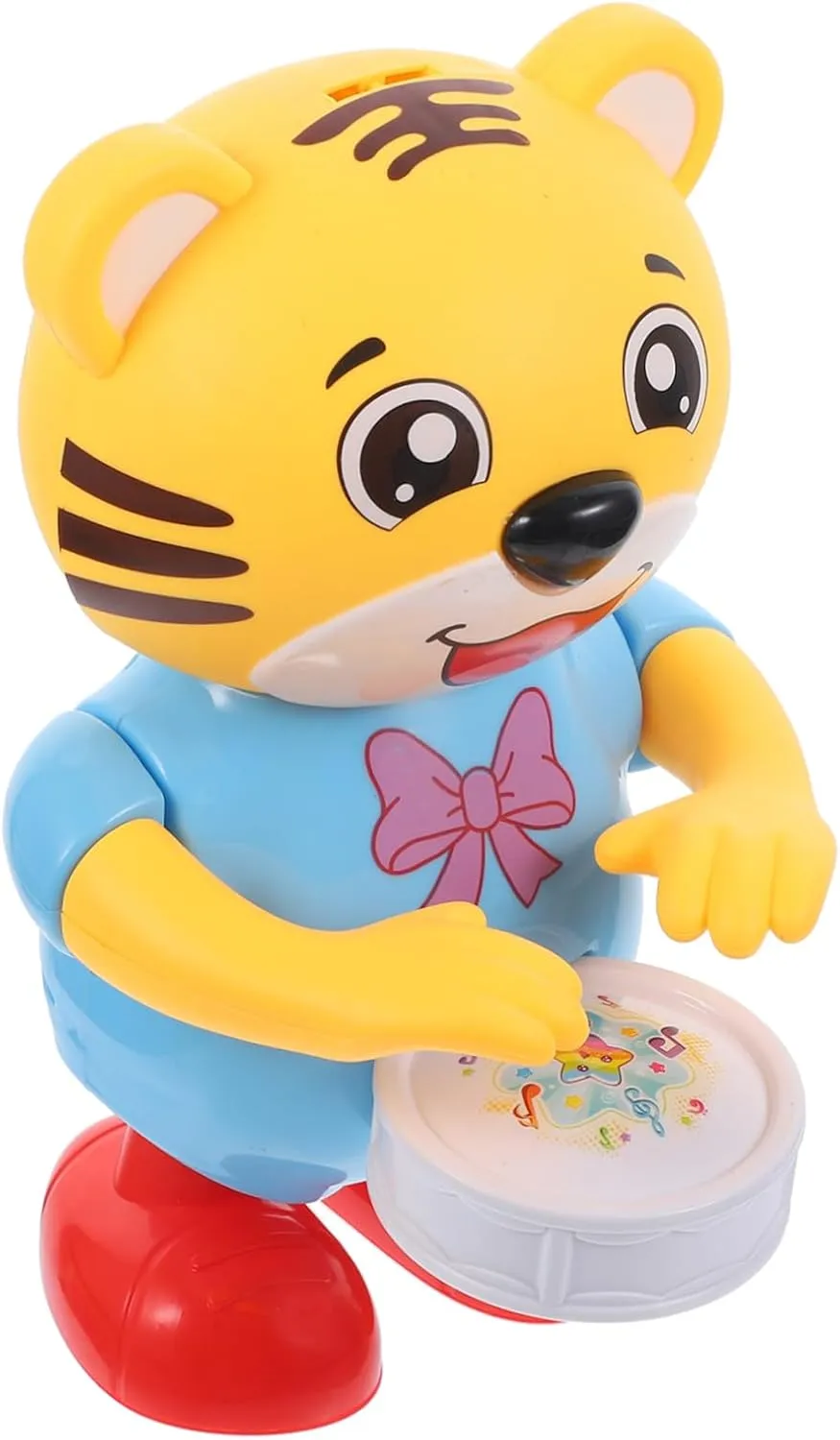 Kisangel Electric Musical Toy Interactive Boy Girl Sensory Drum Sing Plaything for Early Learning Sturdy Safe Design for Boys Girls for Imagination Development