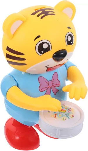 Kisangel Electric Musical Toy Interactive Boy Girl Sensory Drum Sing Plaything for Early Learning Sturdy Safe Design for Boys Girls for Imagination Development