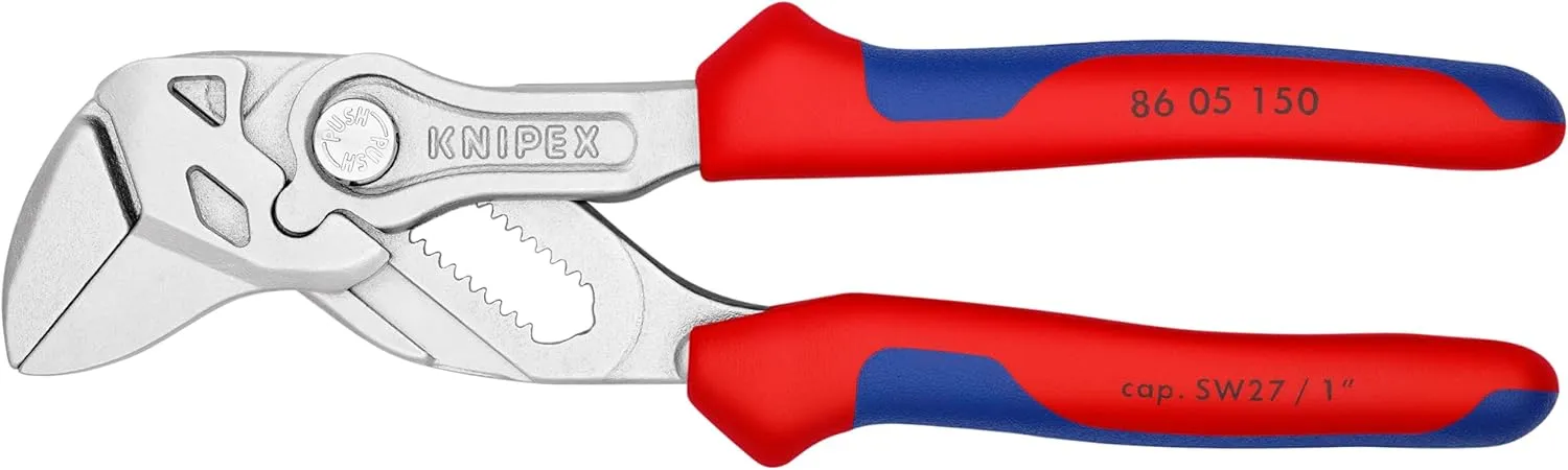 Knipex - 8605150 6" Mini Pliers Wrench, Ergonomic Grip