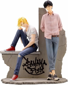 Kotobukiya Banana Fish ARTFX J Ash & Eiji 1/8 Scale PVC Painted Complete Figure