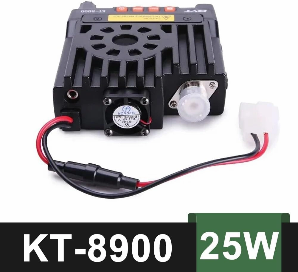 KT-8900 Mic Mini Car Mobiel Radio VHF/UHF Dual Band 25 Watts 200CH Transceiver Receiver Dual Standby Long Range Camo