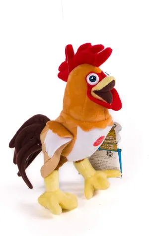 LA GRANJA DE ZENÓN Gallo Bartolito Musical Stuffed Animal 8-Inch Soft and Huggable Plush Toy with Music, Beloved El Reino Infantil Character