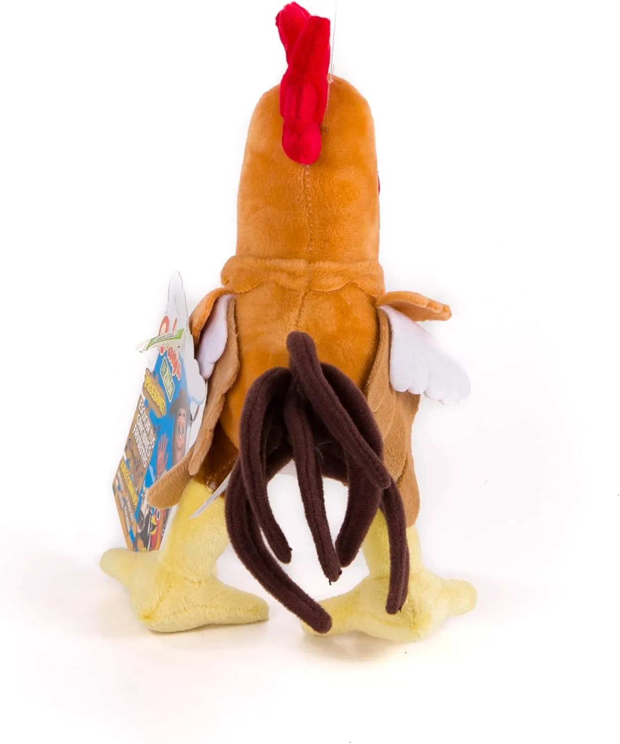 LA GRANJA DE ZENÓN Gallo Bartolito Musical Stuffed Animal 8-Inch Soft and Huggable Plush Toy with Music, Beloved El Reino Infantil Character