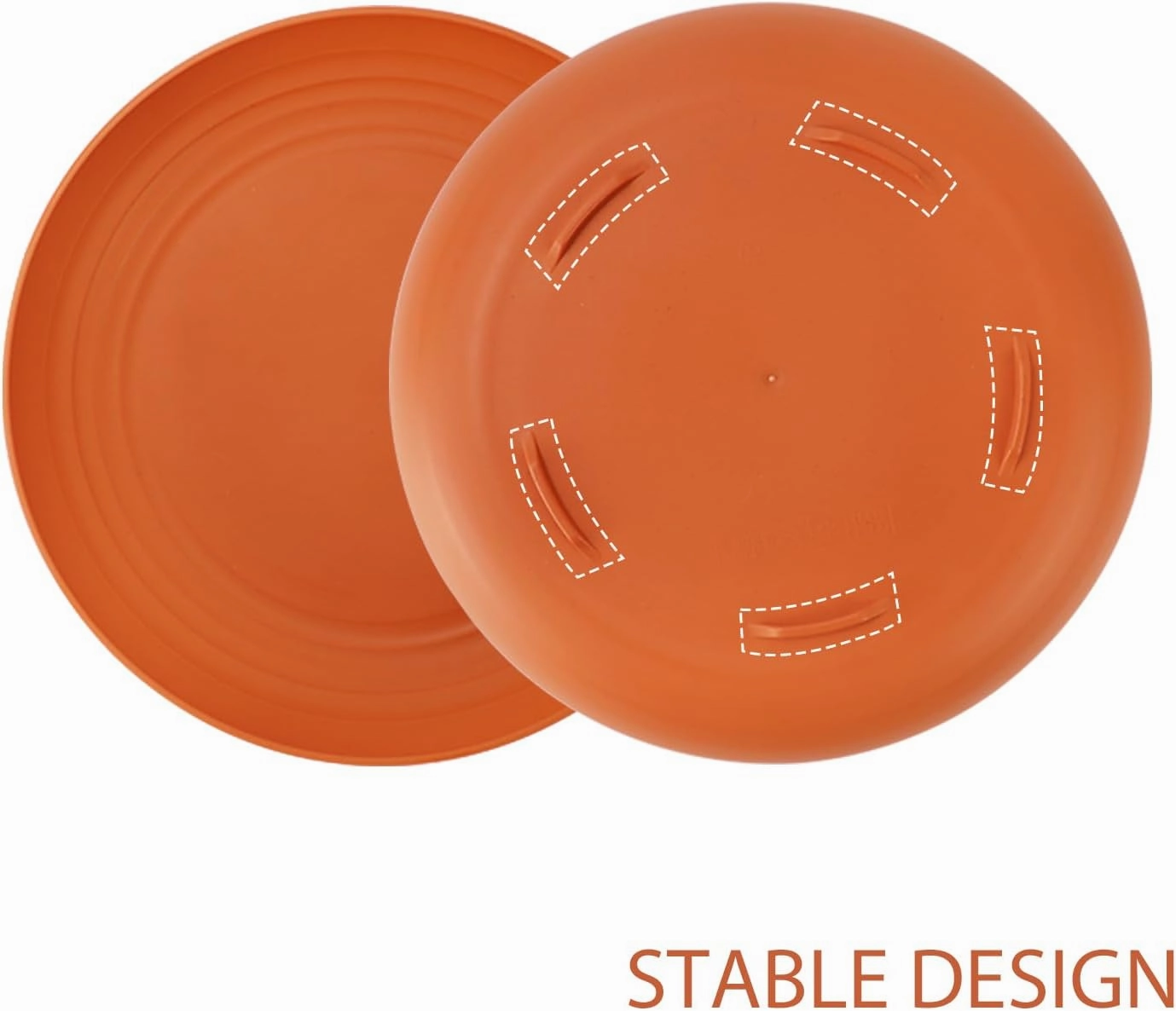 Large Wheat Straw Dinner Plates - 11 Inch Unbreakable Big Set of 8 - Dishwasher & Microwave Safe Plastic Plates - Deep Edge for Kitchen & Camping (Colorful)