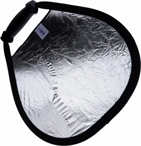 Lastolite LL LR3531 18-Inch Mini TriGrip Reflector (Silver/White)