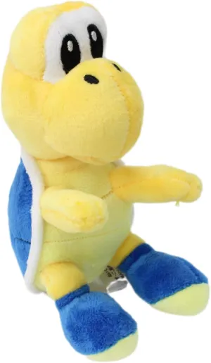 Lauokivi Blue Koopa Troopa Plush Toy Stuffed Plushies Doll 6'' Figure