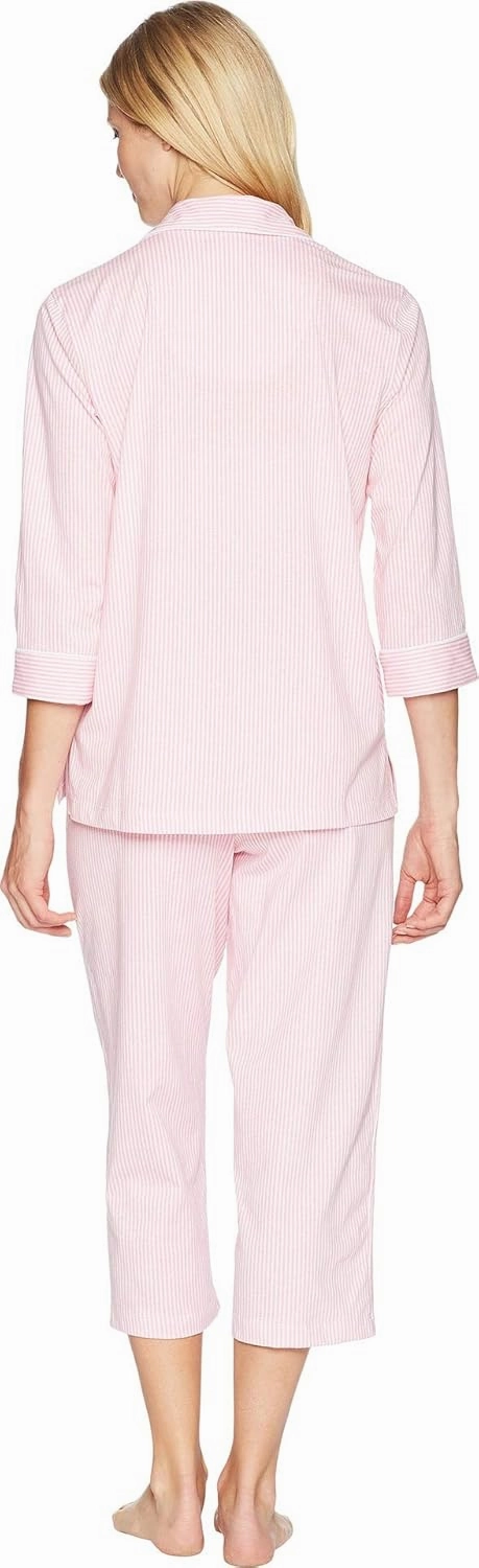 Lauren Ralph Lauren Essentials Bingham Knits Capri PJ Set