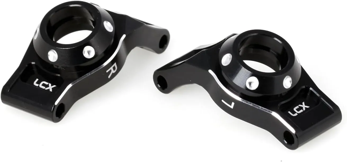 LCX Racing 1/16 RC Truck Aluminum Rear Stub Axle Carriers Rear Hub for Traxxas Mini-Maxx, Upgrades Parts Accessories