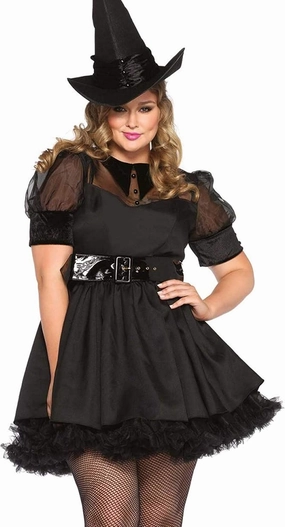 Leg Avenue Women's Classic Bewitching Witch Halloween Costume