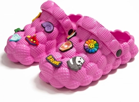 LEPHYON Bubble Slides for Kids Sandals|Golf Ball Slides Shoes|Gargen Clogs Girls|Funny Slippers Boys Comfy Anti-Slip Lightweight Protect Foot