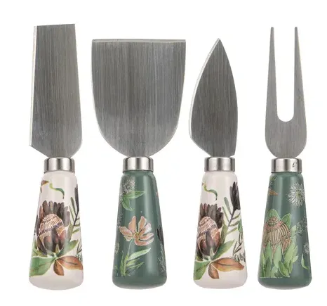 LEURA 4PCE CHEESE KNIFE SET