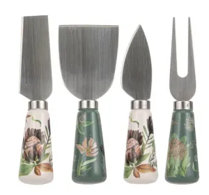LEURA 4PCE CHEESE KNIFE SET