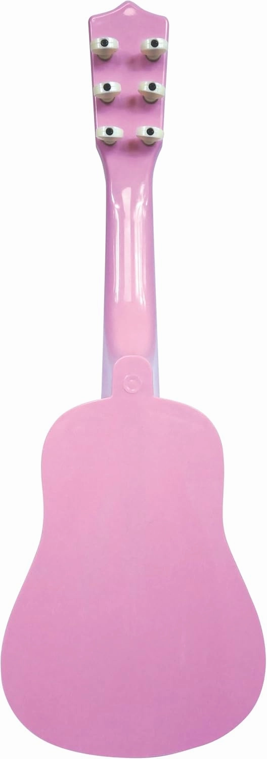 Lexibook, Gabby's Dollhouse, My First Guitar for Children, 6 Nylon Strings, 53 cm/21 inches, Guide Included, Pink, K200GDH